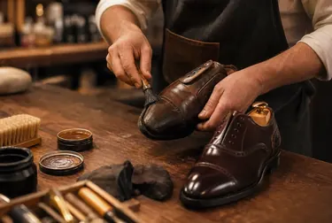 Serviço reforma de sapatos sociais de O Polo Sapateiro Ribeirão das Neves em Ribeirão das Neves